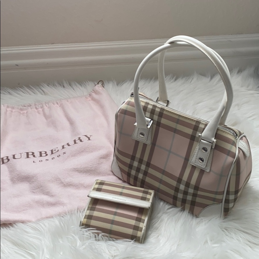 Vintage Burberry Pink Nova Speedy - Picture 8 of 13